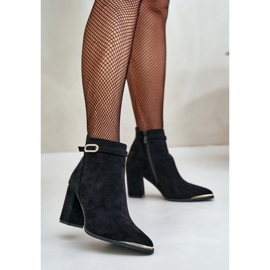 Step in style Boty Model Laoreina HB-240 Black - Krok ve stylu černá 1