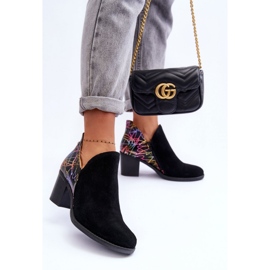 Step in style Kozačky Model Maciejka 04492-99 Černá kůže - Krok ve stylu černý 2