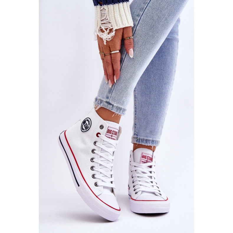 Step in style Tenisky Model Big Star T274026 White - Krok ve velkém stylu bílý 1 Step in style Tenisky Model Big Star T274026 White - Krok ve velkém stylu bílý 1