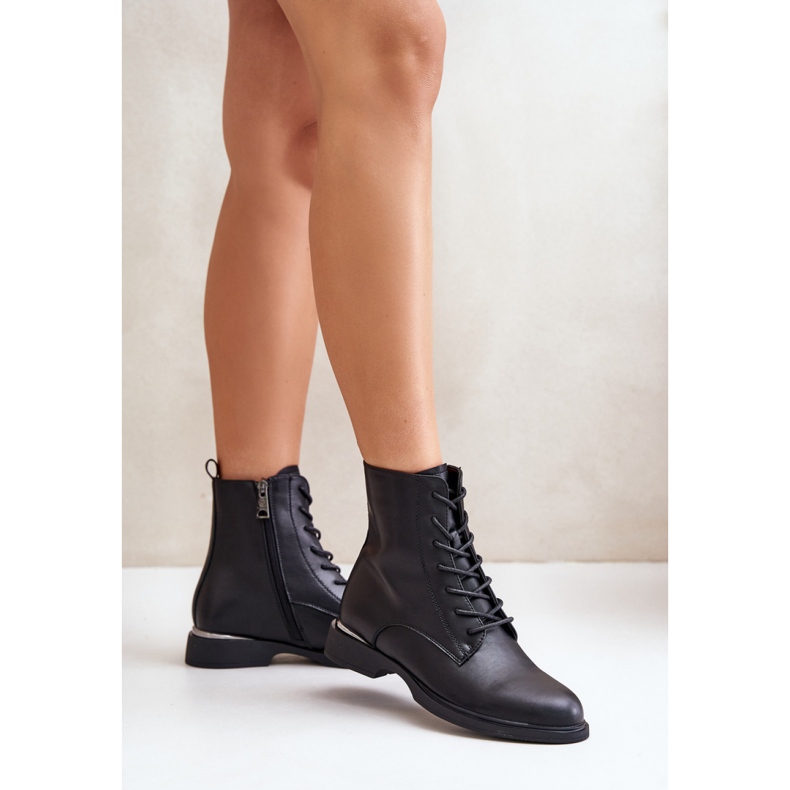 Step in style Boty Model Vinceza 66691 Black - Krok ve velkém stylu černý 1