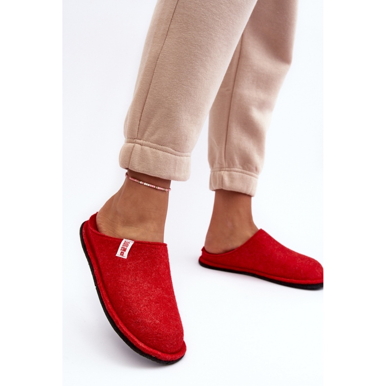 Step in style Pantofle Model Big Star KK276012 Červené - Krok ve velkém stylu červený 1