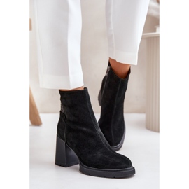 Step in style Boty Model Da CR42-106 Black - Krok ve velkém stylu černý 1