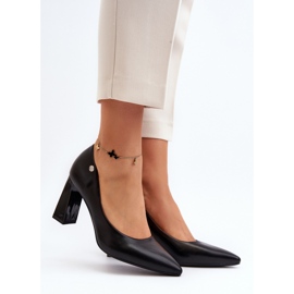 Step in style Lodičky Model Giseleni 62106 Black - Krok ve velkém stylu černý 1
