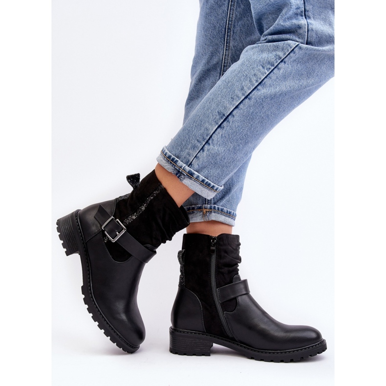 Step in style Boty Model Cillolis M667 Black - Krok ve velkém stylu černý 2