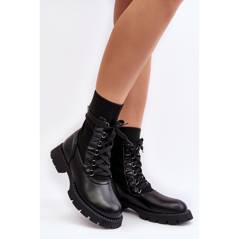 Step in style Holínky Model Gentiana 8573A Black - Krok ve stylu černý 1