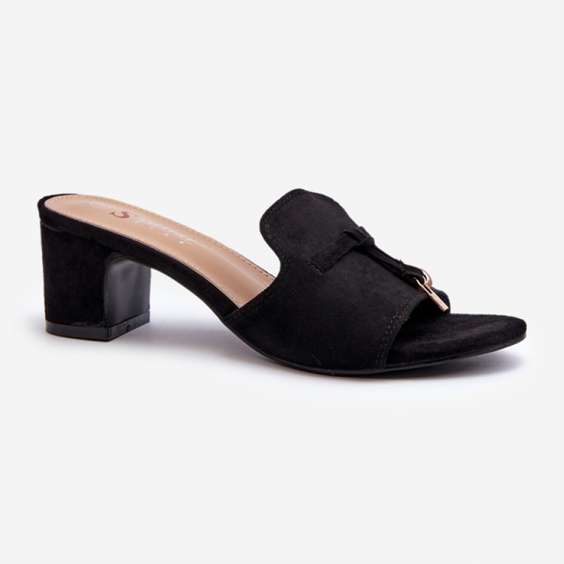 Step in style Sandálové žabky Model Jemenna JH338P Black - Krok ve stylu černý 2