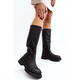 Step in style Boty Model Desiren 8659 Black - Krok ve velkém stylu černý 1