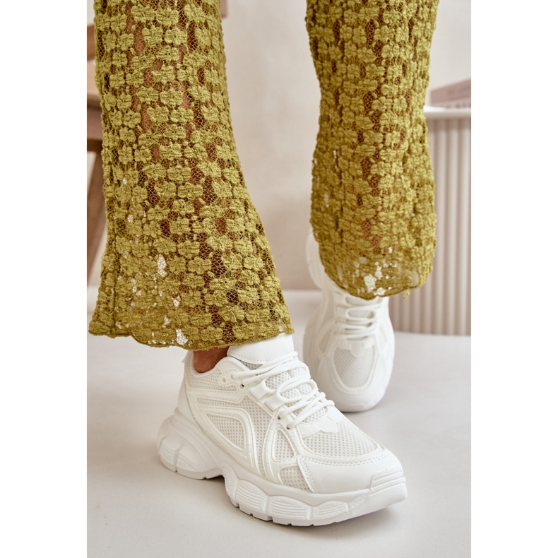 Step in style Sportovní obuv Model Timoci Y3801 White - Krok ve stylu bílý 1 Step in style Sportovní obuv Model Timoci Y3801 White - Krok ve stylu bílý 1