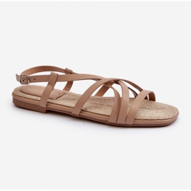 Step in style Sandály Model Big Star NN274012 Béžová - Krok ve velkém stylu béžový 2