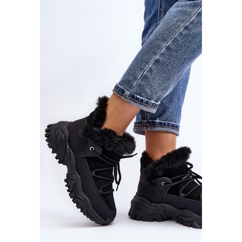 Step in style Trappers Model Cresandi 23BT26-6534 Black - Krok ve velkém stylu černý 2