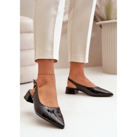 Step in style Balerínky Model Anarinne BF-18 Black - Krok ve stylu černý 1