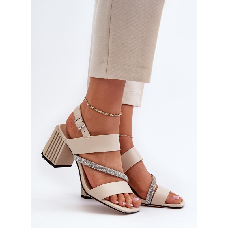 Step in style Sandály Model Da MR38-549 Béžová - Krok ve velkém stylu béžový 1