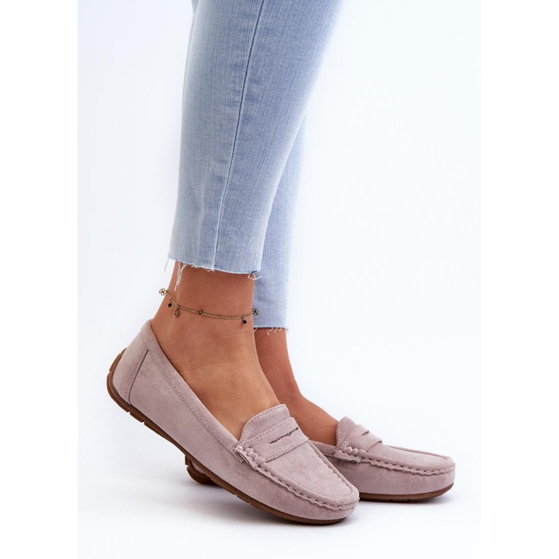 Step in style Mokasíny Model Lenvie FT245 Violet - Krok ve velkém stylu fialový 1