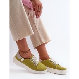 Step in style Tenisky Model Big Star NN276003 Lime - Krok ve velkém stylu zelený 1