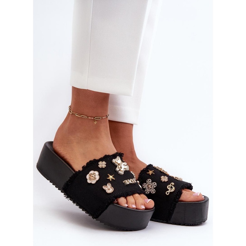 Step in style Sandálové žabky Model Zranesia BG172 Black - Krok ve velkém stylu černý 1