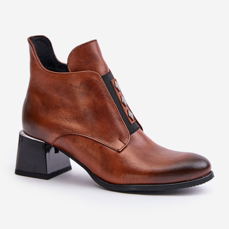 Step in style Boty Model Zazoo 60504 Brown - Krok ve velkém stylu hnědý 2