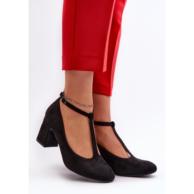 Step in style Lodičky Model Raniyah 834284 Black - Krok ve velkém stylu černý 1