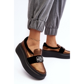 Step in style Boty Model Laura Messi 2697/744-300 Gold - Krok ve velkém stylu žlutá 1