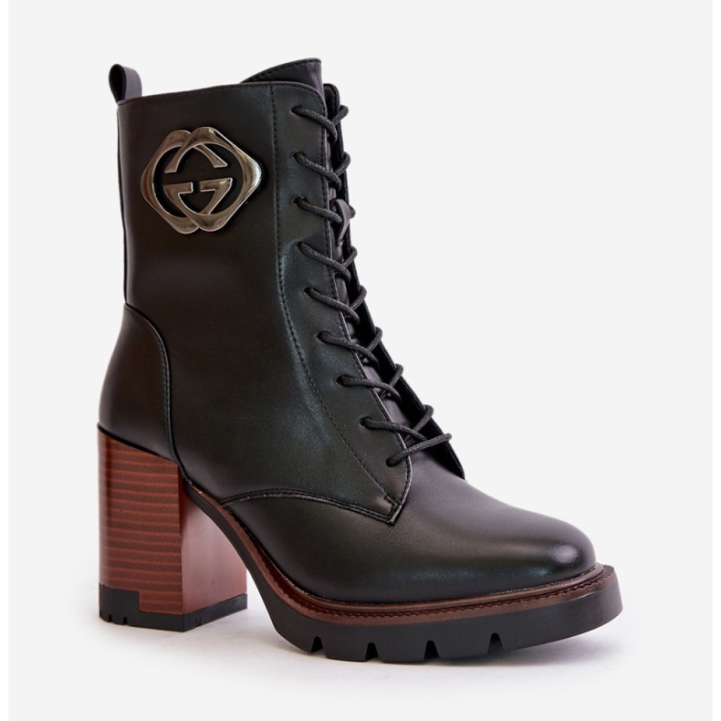 Step in style Boty Model Vinceza 58359 Black - Krok ve velkém stylu černý 2