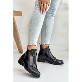 Step in style Model S.Barski HY42-120 Černé kozačky - Krok ve stylu černá 1