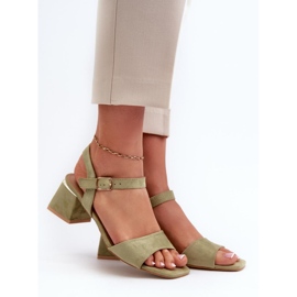 Sandály Model Leisha LT33-10 Green - Step in style zelená 1