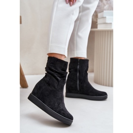 Step in style Boty Model Zinradea MS35012 Black - Krok ve velkém stylu černý 1