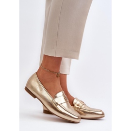 Step in style Mokasíny Model Sylvaine 24PB98-6990 Gold - Krok ve stylu žluť 1