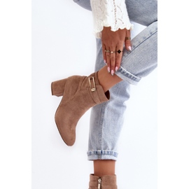 Step in style Boty Model Verice 23BT35-6425 Béžová - Krok ve velkém stylu béžový 2 Step in style Boty Model Verice 23BT35-6425 Béžová - Krok ve velkém stylu béžový 2