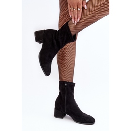 Step in style Boty Model Vissias RXJ199 Black - Krok ve stylu černý 2