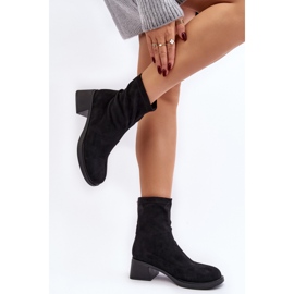 Step in style Boty Model Aphroteia 23BT35-6449 Black Suede – Krok ve stylu černý 1