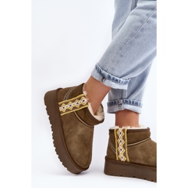 Sněhule Model Vebissat W5829 Green - Step in style zelený 2