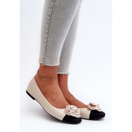 Step in style Balerínky Model Divinella T601P Béžová - Krok ve stylu béžový 1