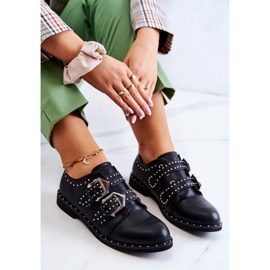 Step in style Boty Model Lu Boo XW37311 Black Leather - Krok ve stylu černý 1