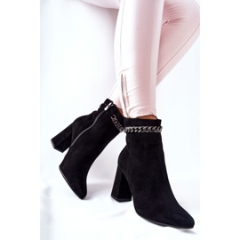 Step in style Boty Model Laura Messi 2203 Blk Black - Krok ve velkém stylu černý 1