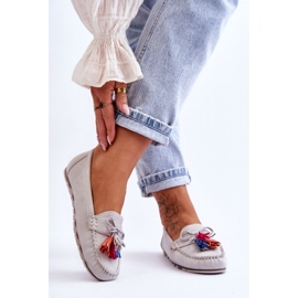 Step in style Mokasíny Model Dorine GS37 Gray - Krok ve velkém stylu šedá 2