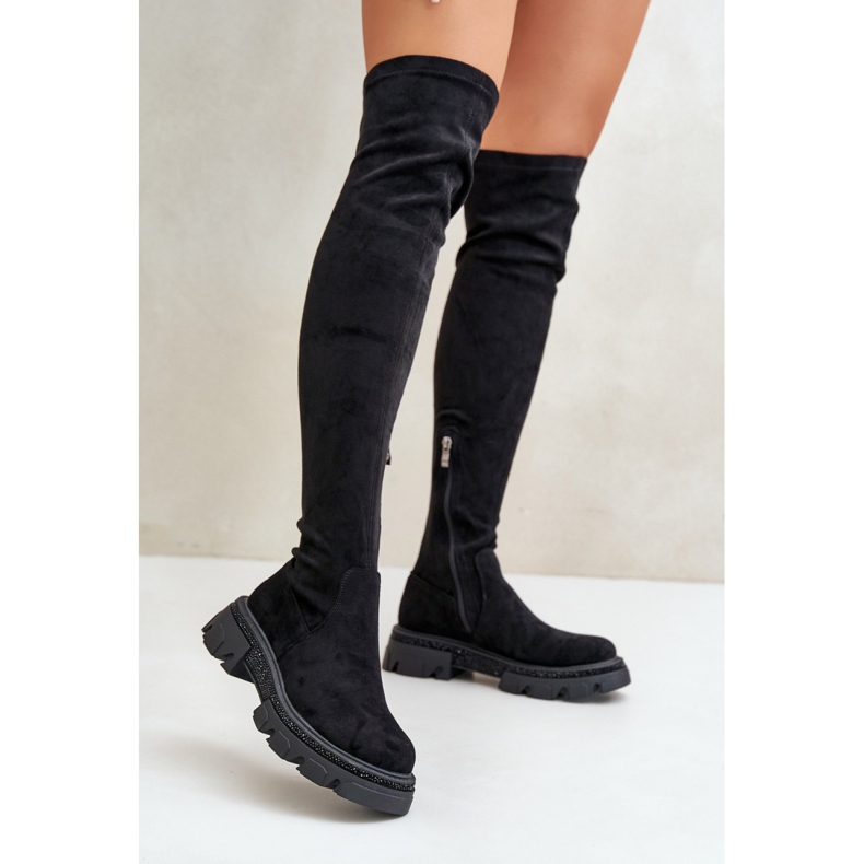 Step in style Boty Model Irithalla C-323 Black - Krok ve velkém stylu černý 1
