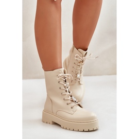 Step in style Workers Model Avorira HB-268 Beige - Krok ve velkém stylu béžový 1 Step in style Workers Model Avorira HB-268 Beige - Krok ve velkém stylu béžový 1