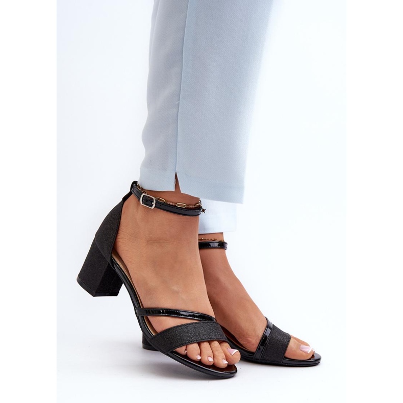 Sandály Model Ploemis 20244 Black - Step in style černý 1