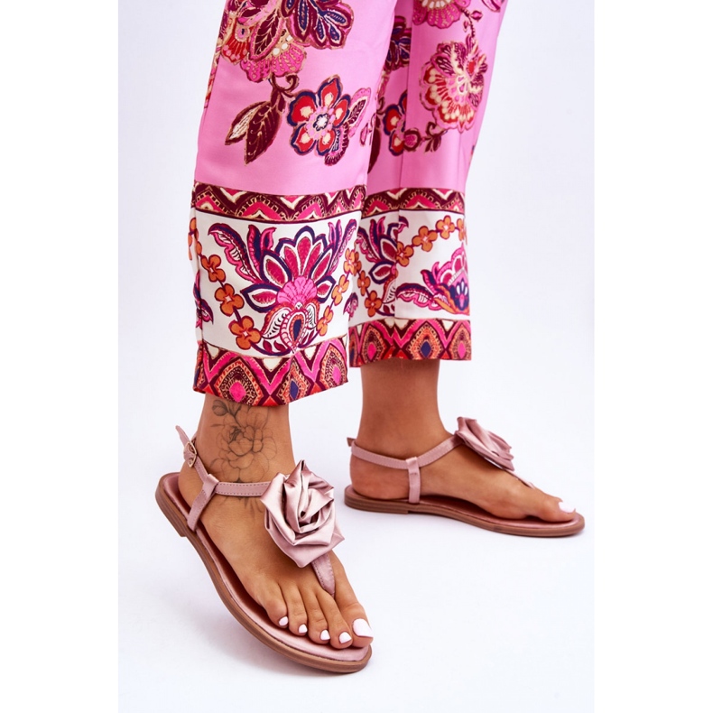 Step in style Žabkové sandály Model Carisma QQ-137 Nude - Krok ve velkém stylu růžový 1