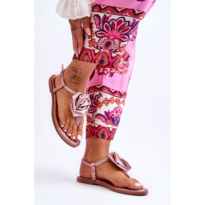 Step in style Žabkové sandály Model Carisma QQ-137 Nude - Krok ve velkém stylu růžový 2