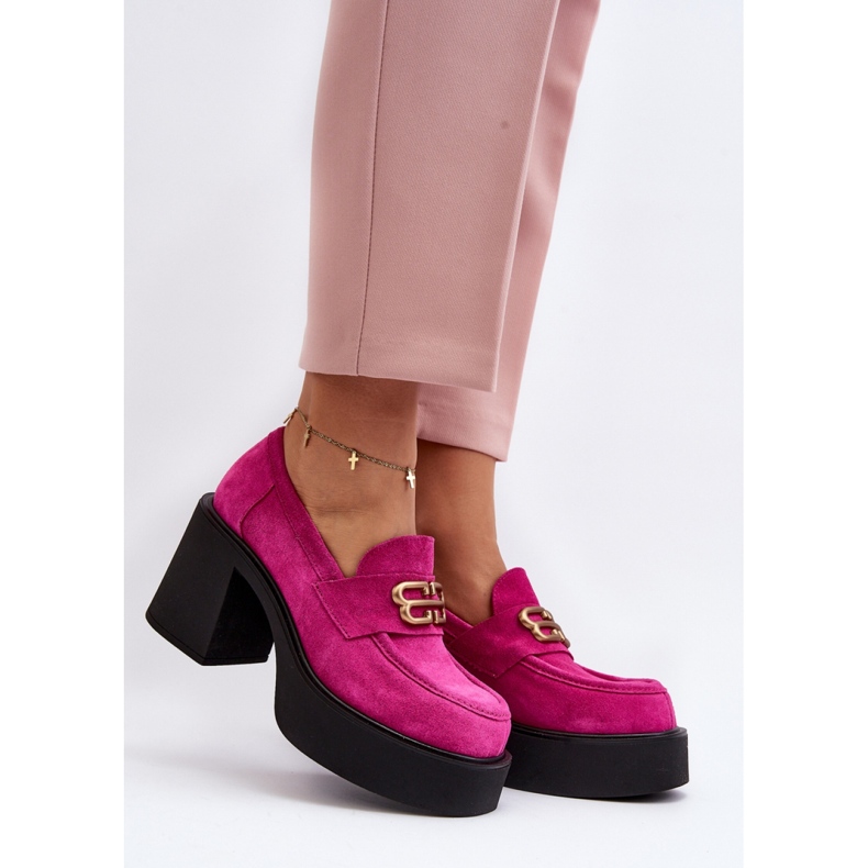 Step in style Boty Model Zazoo 20170 Fuchsia Suede - Krok ve stylu růžový 1