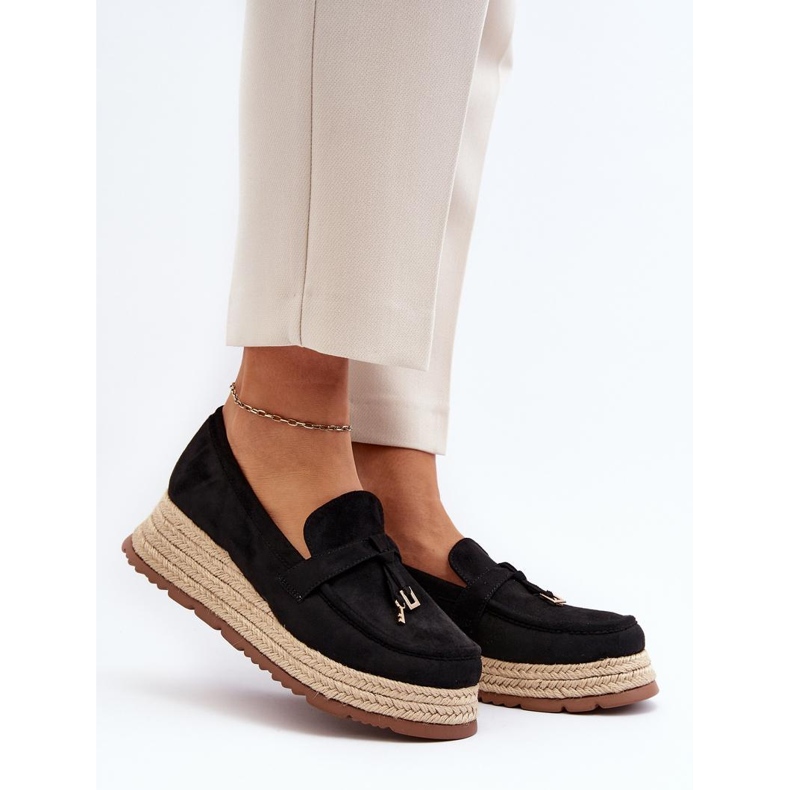 Step in style Mokasíny Model Torresia C-397 Black - Krok ve velkém stylu černý 1