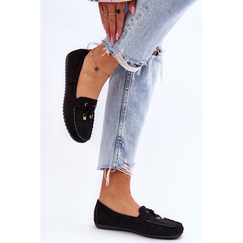 Step in style Mokasíny Model Good Time ZA28P Black - Krok ve stylu černý 1