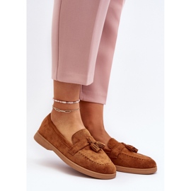 Step in style Mokasíny Model Dansitu N22-992 Camel - Krok ve velkém stylu hnědý 1
