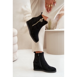Step in style Boty Model Leretha YY-78 Black - Krok ve velkém stylu černý 1