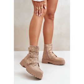 Step in style Model Ciascia HB-277 Béžové boty - Krok ve stylu béžový 1