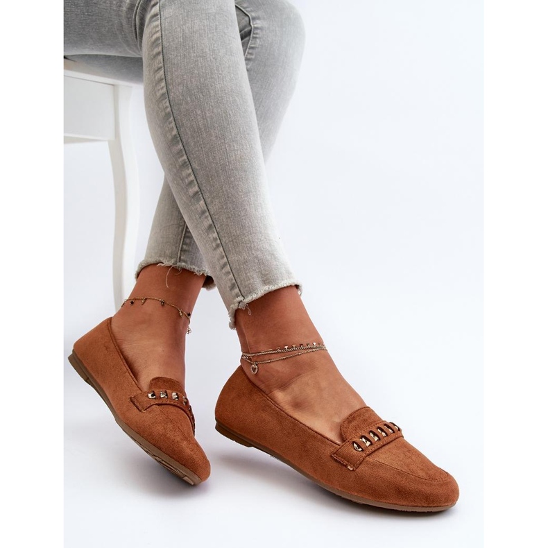 Step in style Mokasíny Model Aredilla 9988-73 camel - Krok ve velkém stylu hnědý 1
