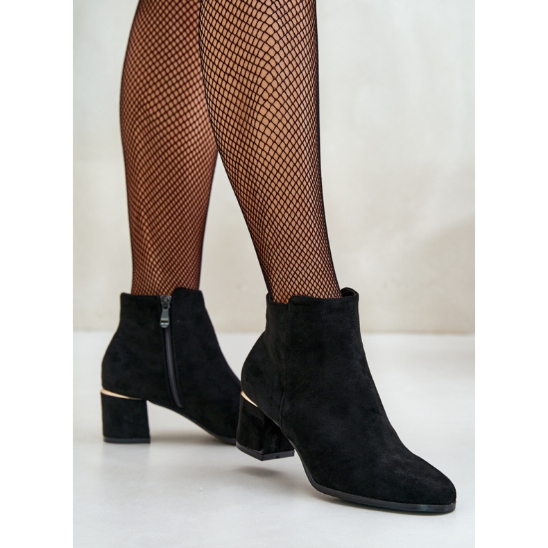 Step in style Boty Model Sairis 2774 Black - Krok ve velkém stylu černý 1