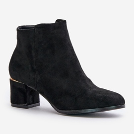Step in style Boty Model Sairis 2774 Black - Krok ve velkém stylu černý 2
