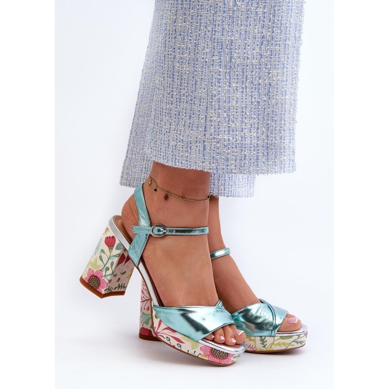 Step in style Sandály Model Da CR980 Blue - Krok ve stylu modrý 1